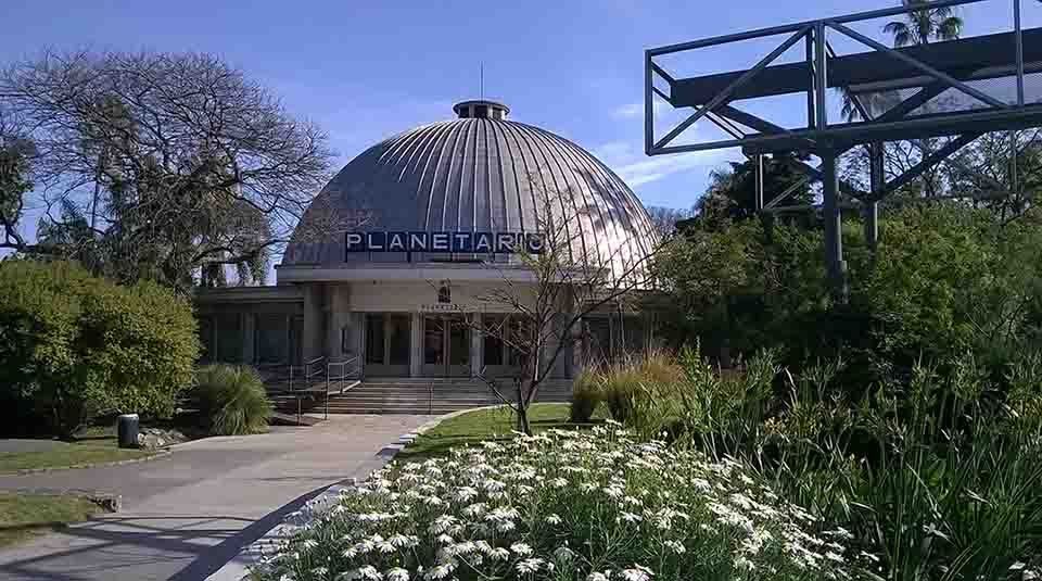 El célebre planetario de Montevideo.