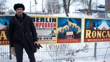 Nieve en Berlín. Nieve en Berlín.