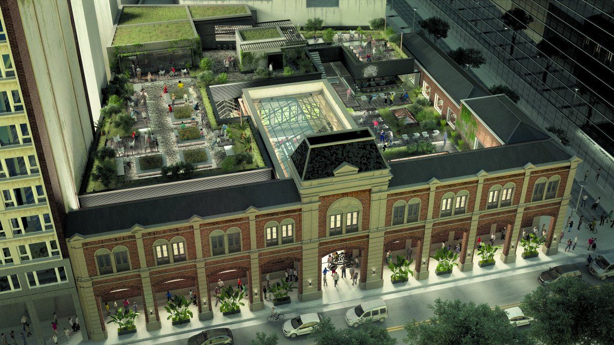 El mercado funcionar&aacute; en la avenida Alem y el pasaje Tres Sargentos.