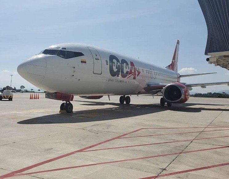 Gran Colombia de Aviación utiliza Boeing B-737.