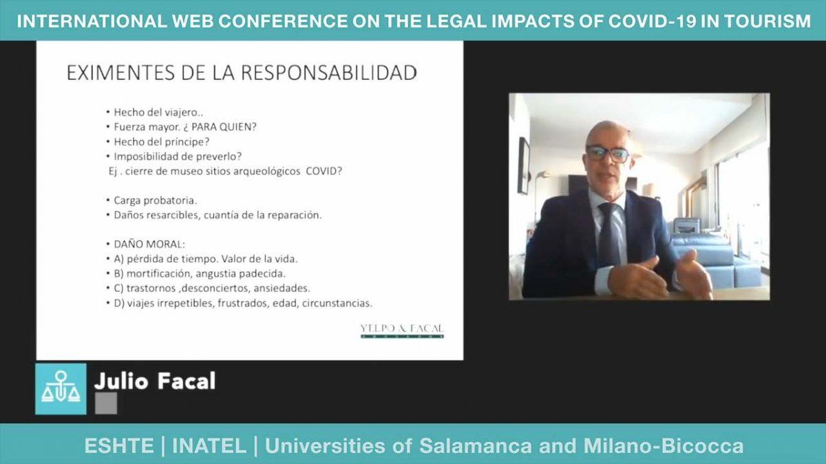 El uruguayo Julio Facal plante&oacute; que tiene que haber una revisi&oacute;n de los sistemas legales de responsabilidad.