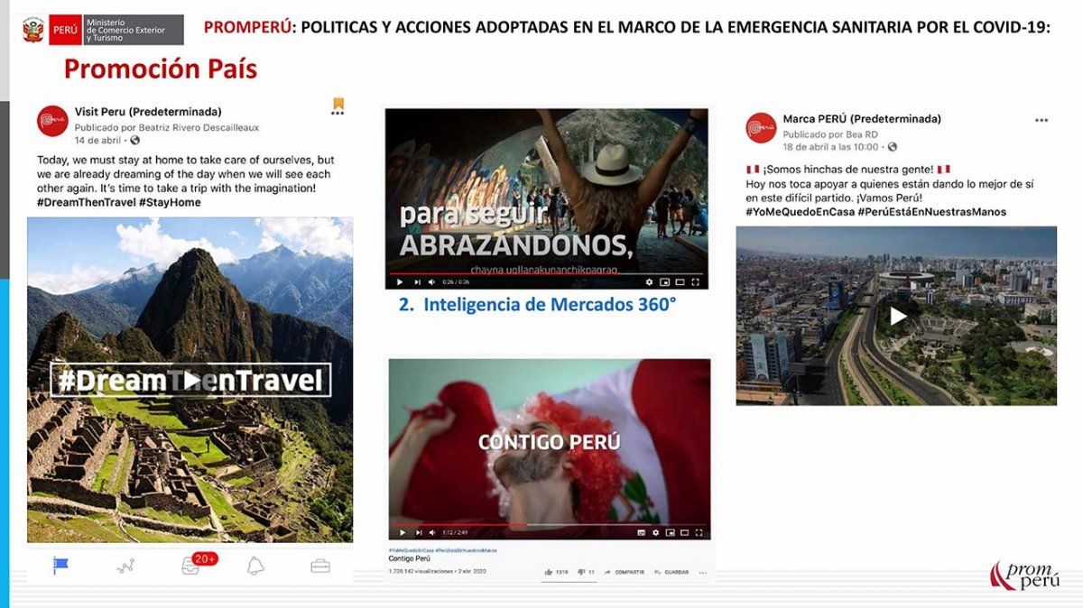 La campaña de Promperú para la promoción del país se resume en el video 