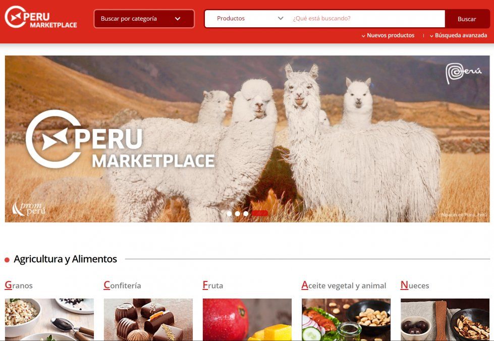 Perú lanza Peru Marketplace