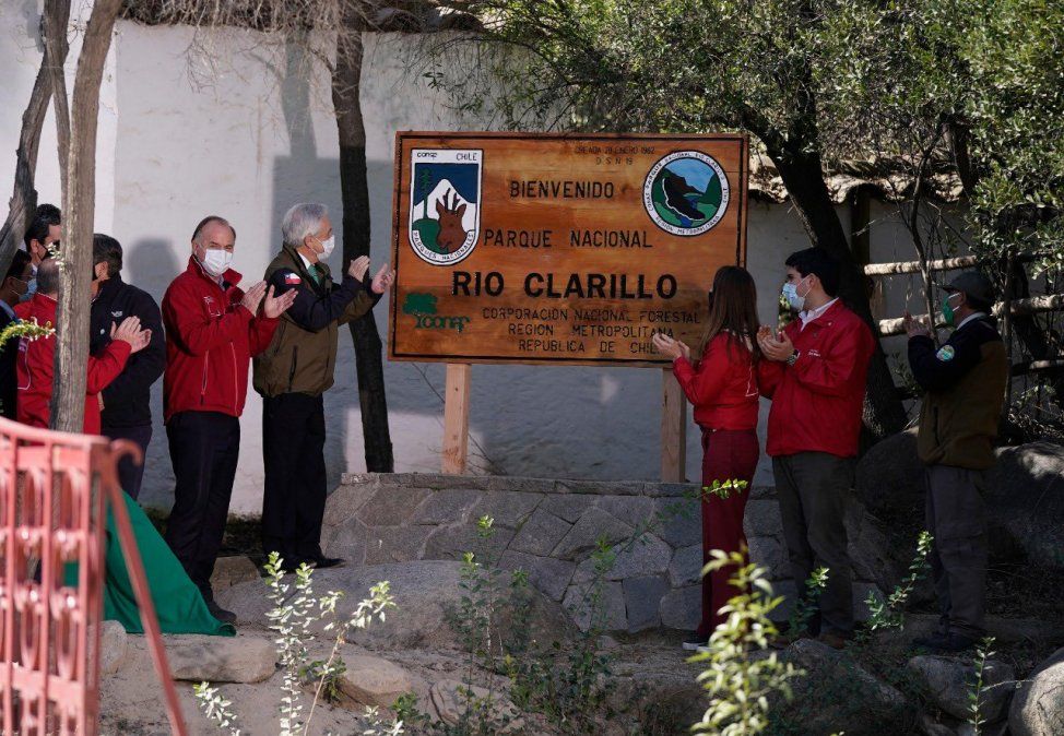 Presidente Piñera presentó dos nuevos Parque Nacionales.