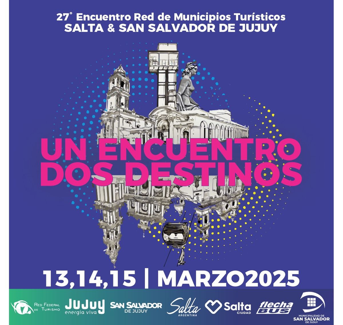 El Encuentro de Municipios Turísticos que se llevará a cabo en Salta y San Salvador de Jujuy será el primero de tres que se desarrollarán a lo largo de 2025.