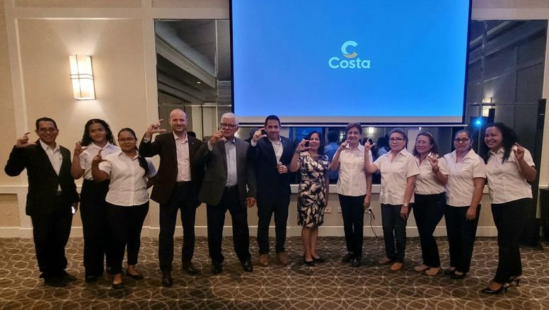 Con acciones como esta en Panamá, Costa Cruceros consolida su liderazgo en la región.