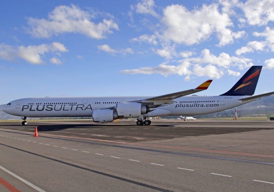 Plus Ultra pretende retomar vuelos a Colombia.