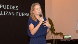 Gloria Juste, directora Corporativa de RSC Palladium Hotel Group, enumeró los tres pilares de la cadena de hoteles para apuntalar su compromiso con la Responsabilidad Social Empresarial.
