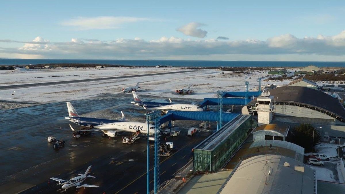Aeropuerto Carlos Ibañez de Punta Arenas. - Ladevi Medios y Soluciones Aeropuerto Carlos Ibañez de Punta Arenas.