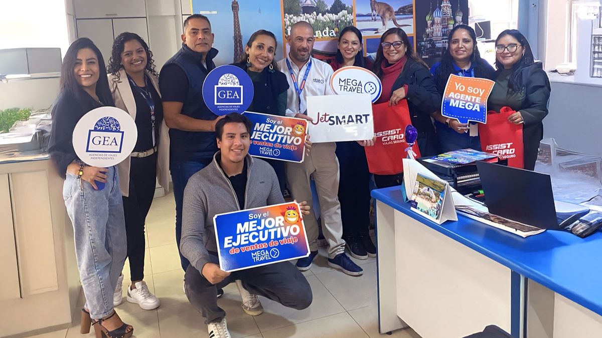 Mega Travel, Grupo GEA, Assist Card y JetSmart junto a Bonna Tours.