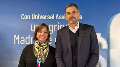 Universal Assistance: Fernando García Ruiz, CEO; y Silvina García Fillol, directora comercial para América Latina.