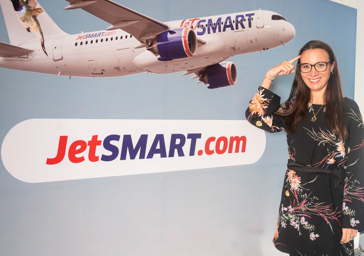 Francesca Luna es la&nbsp;gerente general en Per&uacute; de JetSmart.