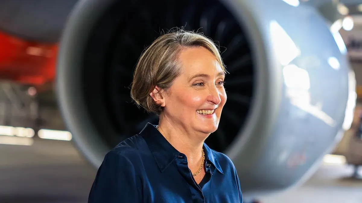 Vanessa Hudson, m&aacute;xima responsable de Qantas, una de las aerol&iacute;nea m&aacute;s grandes del mundo.