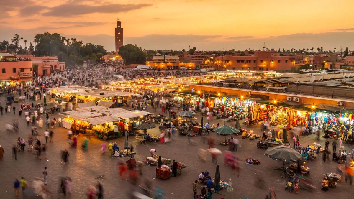 Marrakech es uno de los destinos más importantes de Marruecos.