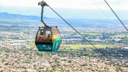 Salta: récord de visitantes en el Teleférico San Bernardo