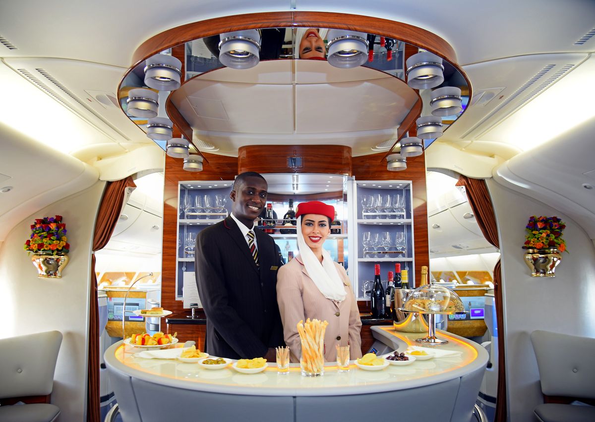 El singular Onboard Lounge del Airbus A380 se convertirá en un lujoso mueble para el hogar.