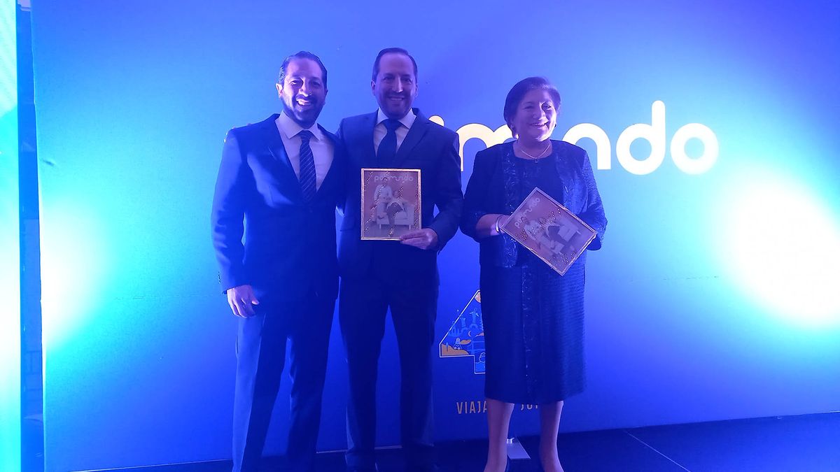 Sebastián Padula, director de Polimundo; Diego Padula, gerente general; y Lucía de Padula; presidenta. 