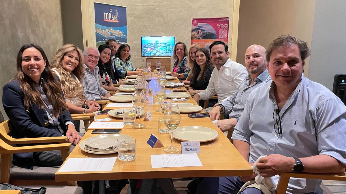Pe-Tra Operadora y Royal Caribbean se reunieron con sus principales socios comerciales.