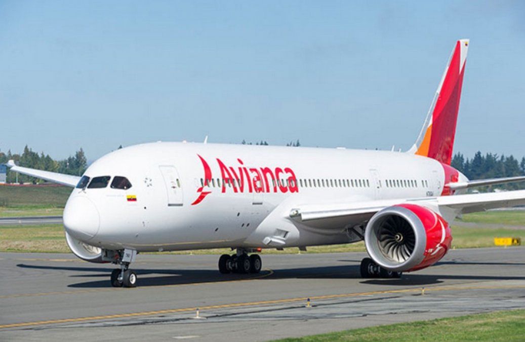 Avianca utiliza el Boeing B-787 Dreamliner en alguno de sus vuelos a Buenos Aires.