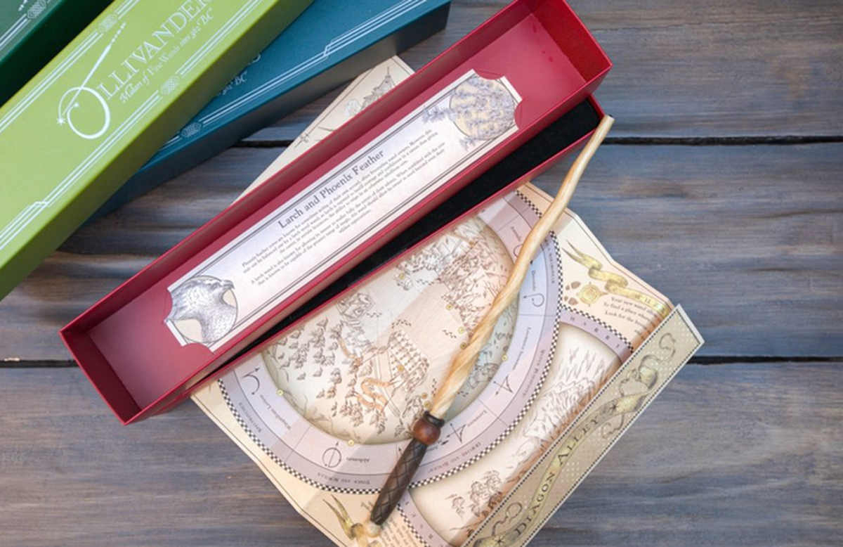 Las varitas interactivas permiten realizar verdaderos hechizos en las zonas de Harry Potter de Universal Orlando Resort.