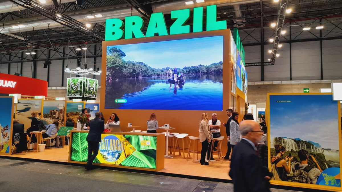 Brasil despliega toda su oferta turística en el marco de Fitur 2023.