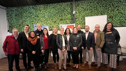 Equipo de Nao Travel Collection con delegados de Vancouver y Whistler.