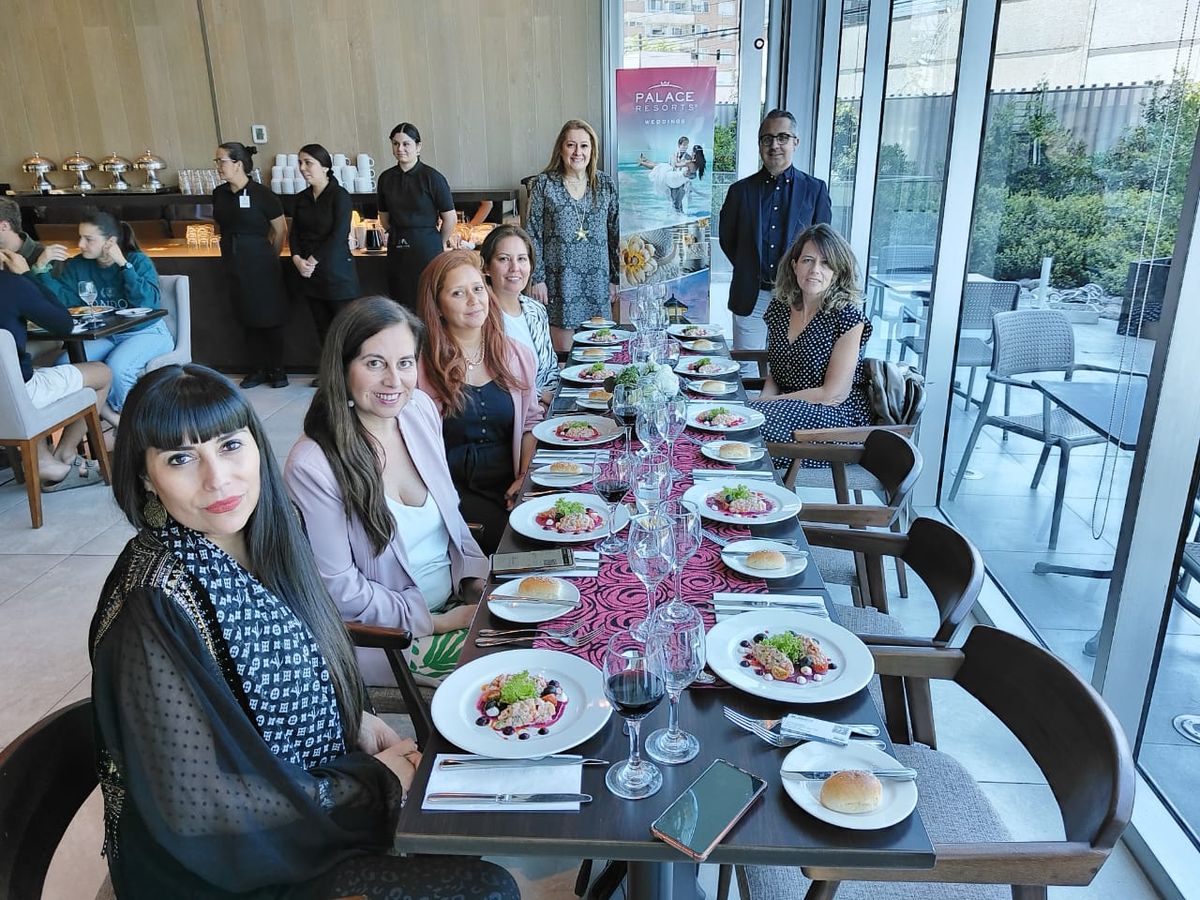 El Círculo de Virtuosas de Palace resorts culminó con un almuerzo para las vendedoras selectas. 