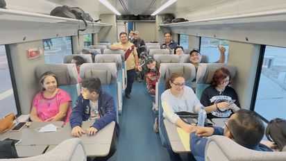 Al realizar 144 viajes desde su apertura, el Tren Maya ha tranportado a más de 15 mil pasajeros.