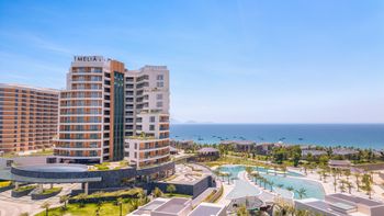 Vista general de la fachada y el complejo del nuevo hotel de Meliá en Vietnam