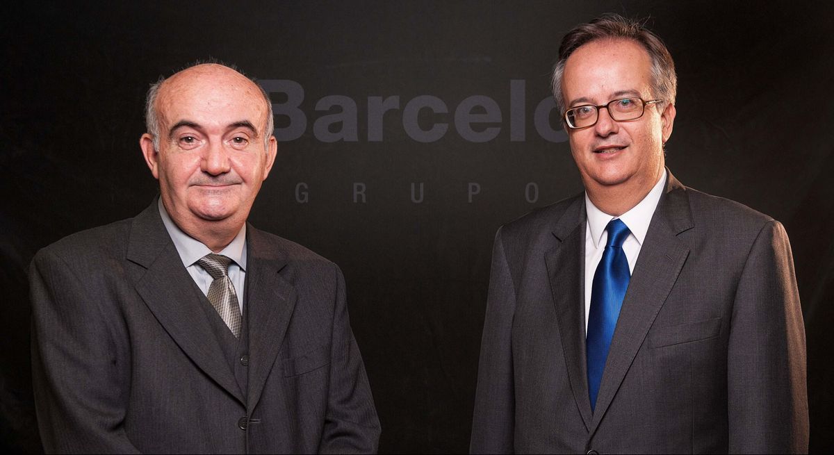 Simón Barceló Tous junto a Simón Pedro Barceló.
