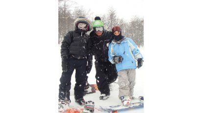 Con amigos o en familia, Cerro Castor es un escenario ideal para vivir gratos momentos.