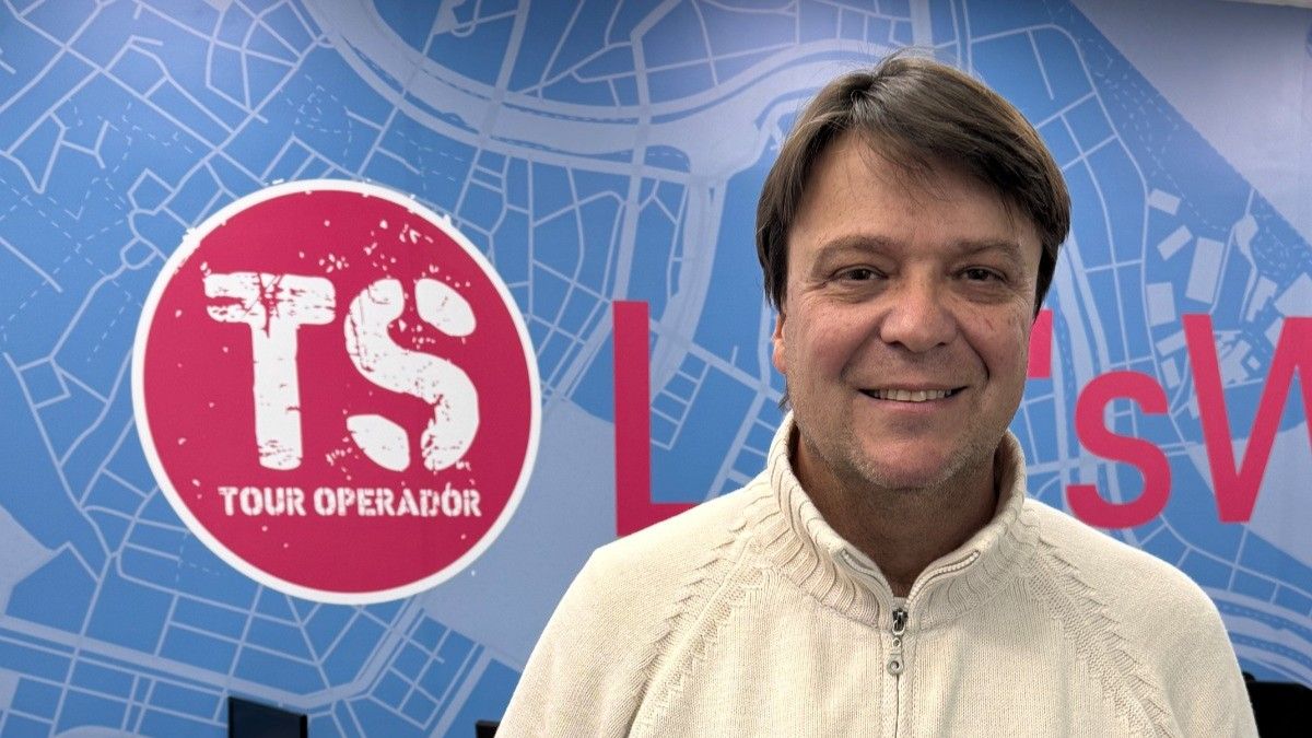 Gerson Vianna Alves es el responsable del flamante Departamento de Brasil de TS Tour Operador.