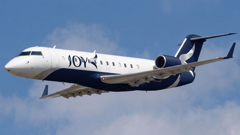 El diseño exterior de los Bombardier CRJ-200 de JOY Airline.