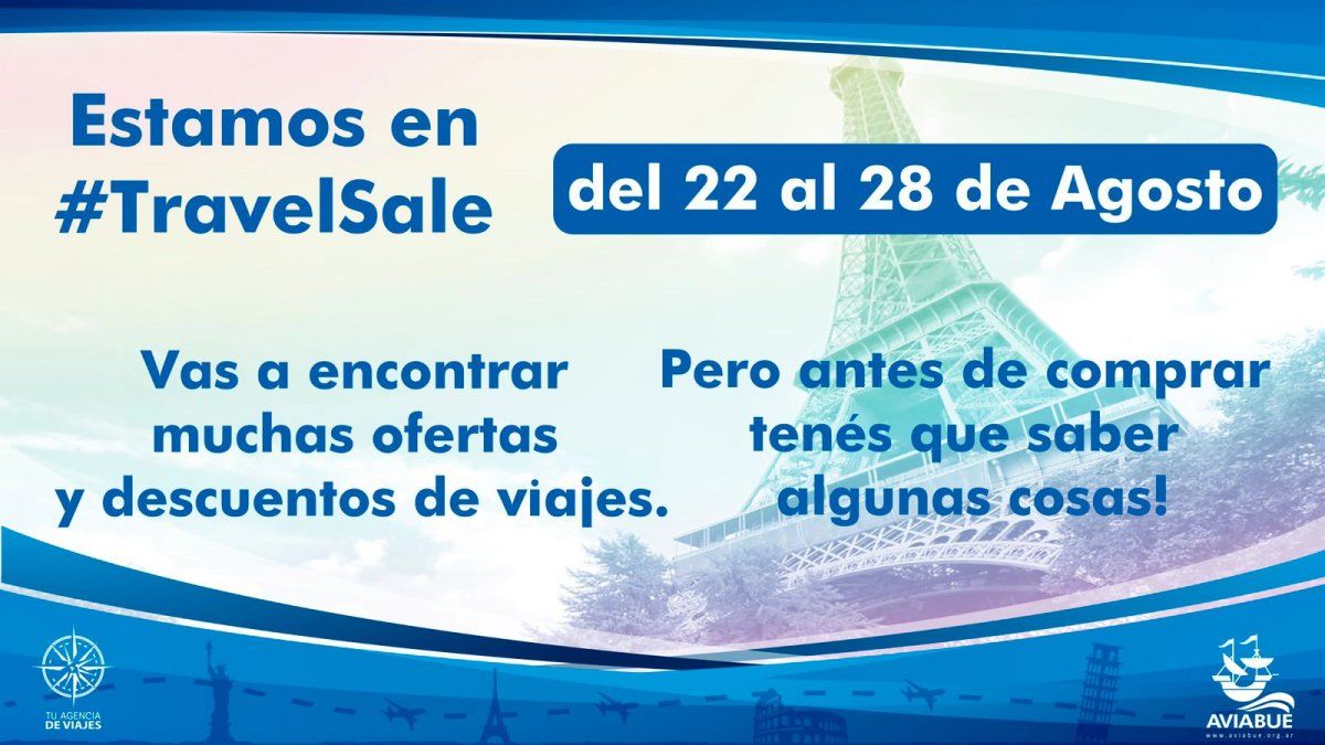 En el marco del lanzamiento del Travel Sale, desde Aviabue instan a revalorizar el rol del agente de viajes, en pos de que los pasajeros contraten sus viajes con agencias habilitadas.