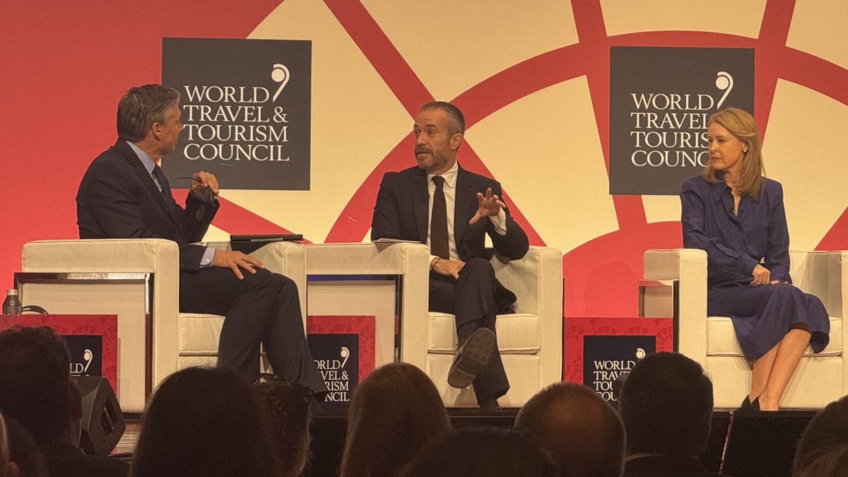 Miguel Sanz, director general de Turespa&ntilde;a, en la Cumbre Mundial de la WTTC 2025 en Roma.