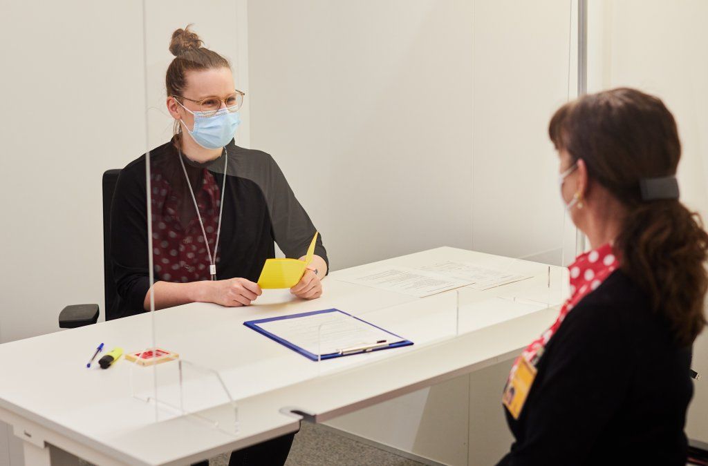 Lufthansa fue una de las primeras aerolíneas que vacunó a su personal.