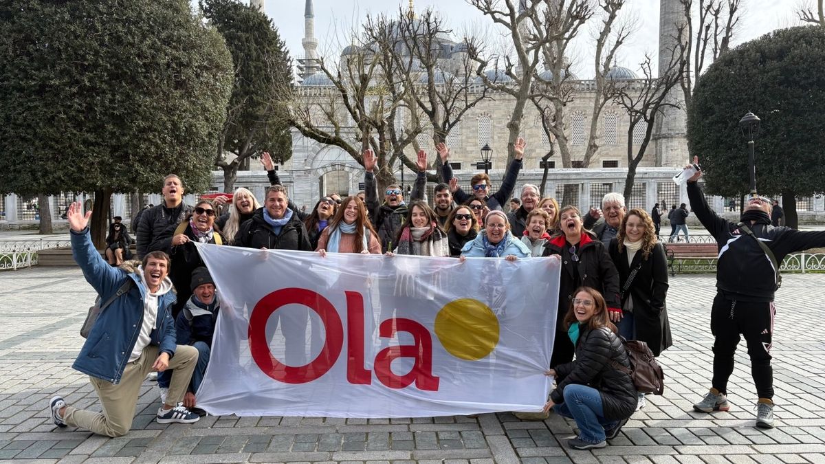 Ola concretó su primera salida grupal acompañada del año.
