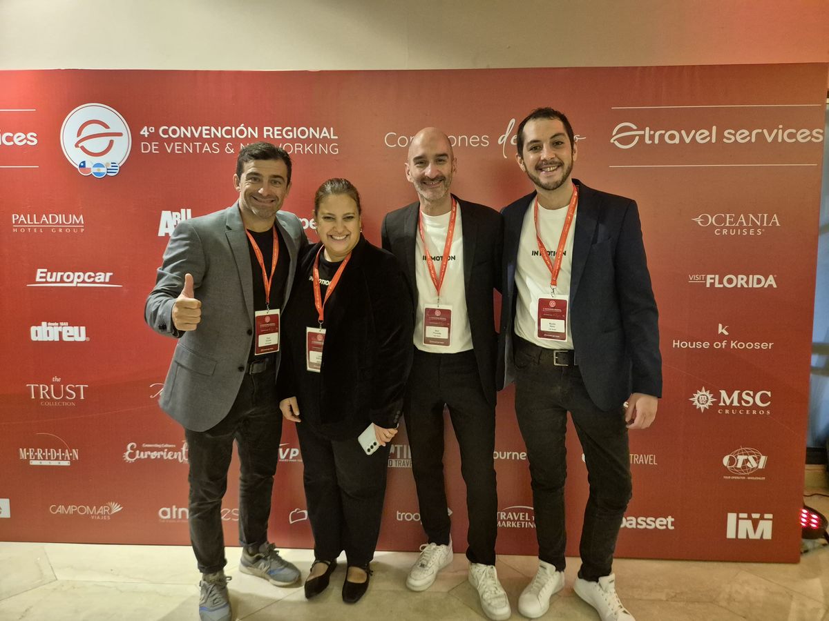 El equipo de InMotion, productora integral de marketing y comunicación, especializada en organización de eventos y activaciones.