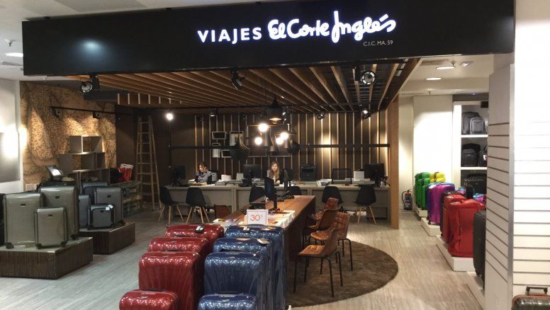 Una de las oficinas de Viajes El Corte Inglés.