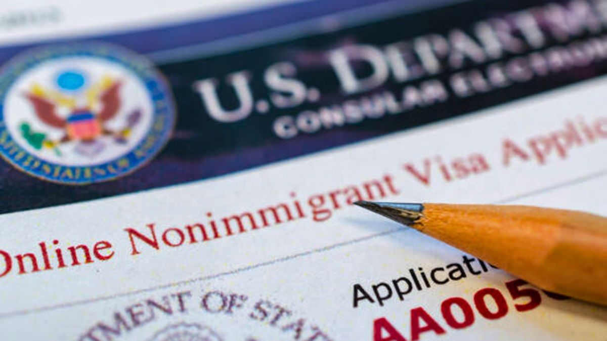 Visado para entrar en Estados Unidos.