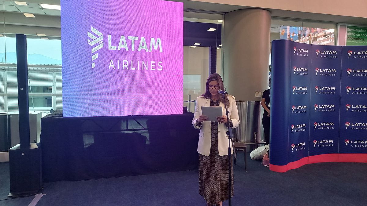 Mónica Fistrovic, CEO de Latam Airlines Ecuador.