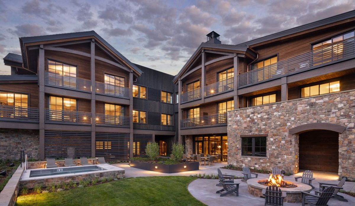 El Rusty Parrot Lodge, uno de los hoteles boutique de la cartera de SLH en Wyoming.