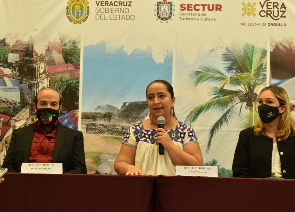 Xochitl Arbesú Lago, secretaría de Turismo y Cultura (Sectur) de Veracruz.
