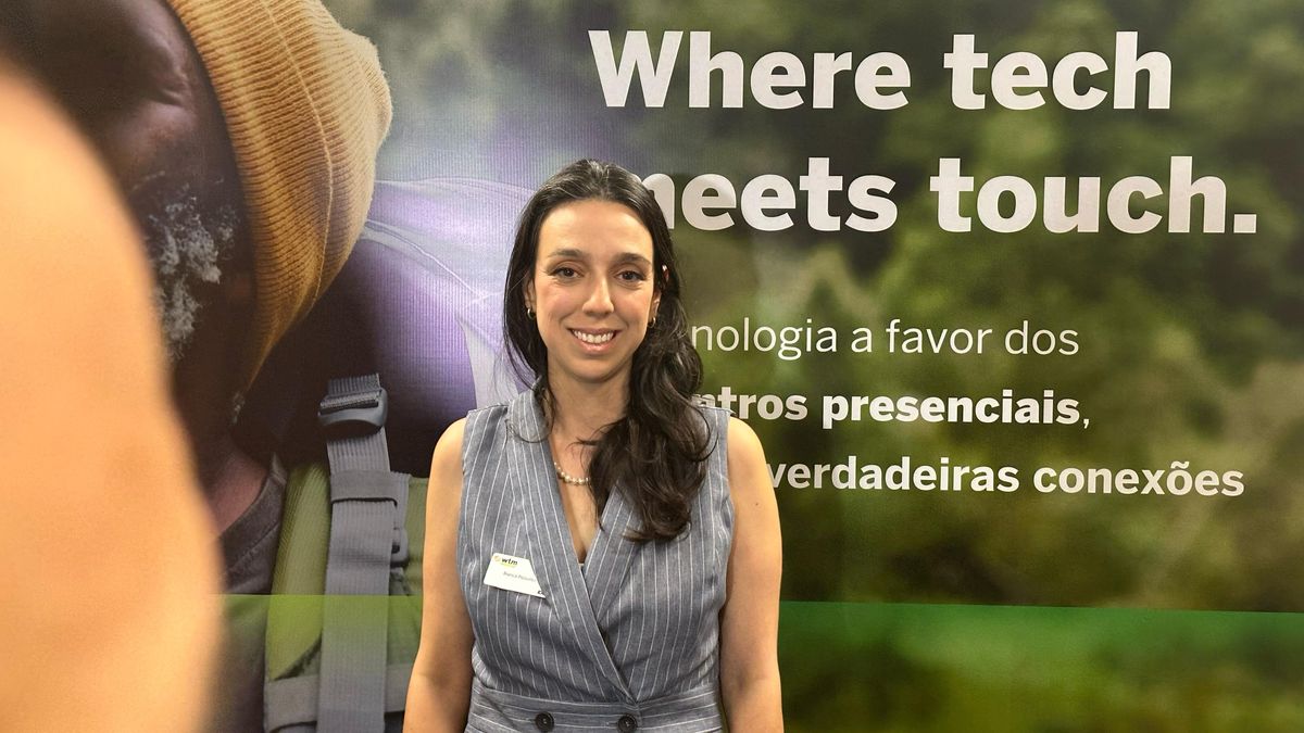 Bianca Pizzolito, líder de WTM Latin America, durante el cierre de la edición 2025 que se celebró en San Pablo.