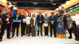 Inauguración de stand de Ecuador en Fitur 2026.&nbsp;