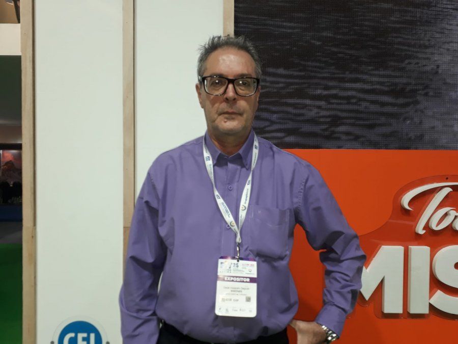 Oscar Degiusti, subsecretario de Marketing y Promoción de Eventos del Ministerio de Turismo de Misiones, participó de la Feria Internacional de Turismo de América Latina con la propuesta de materializar el despegue.