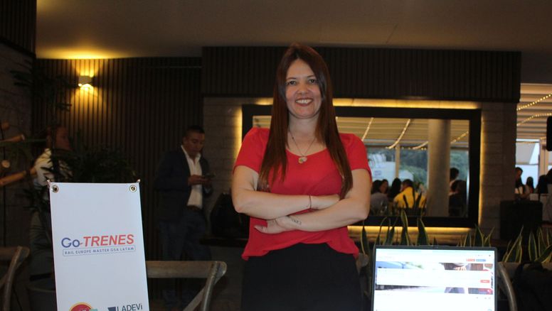 Paola Bunch, Key Account Manager para los Países Andinos de GoTrenes.