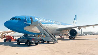Uno de los Airbus A330 que incorporará Aerolíneas Argentinas.