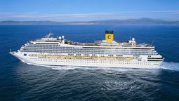 El Costa Fortuna, uno de los 12 navíos de Costa Cruceros, brindará itinerarios especiales de primavera-verano por el mar Mediterráneo.
