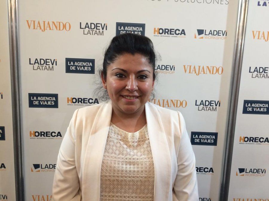 Delia Torres, gerenta de Casa Real Hotel.